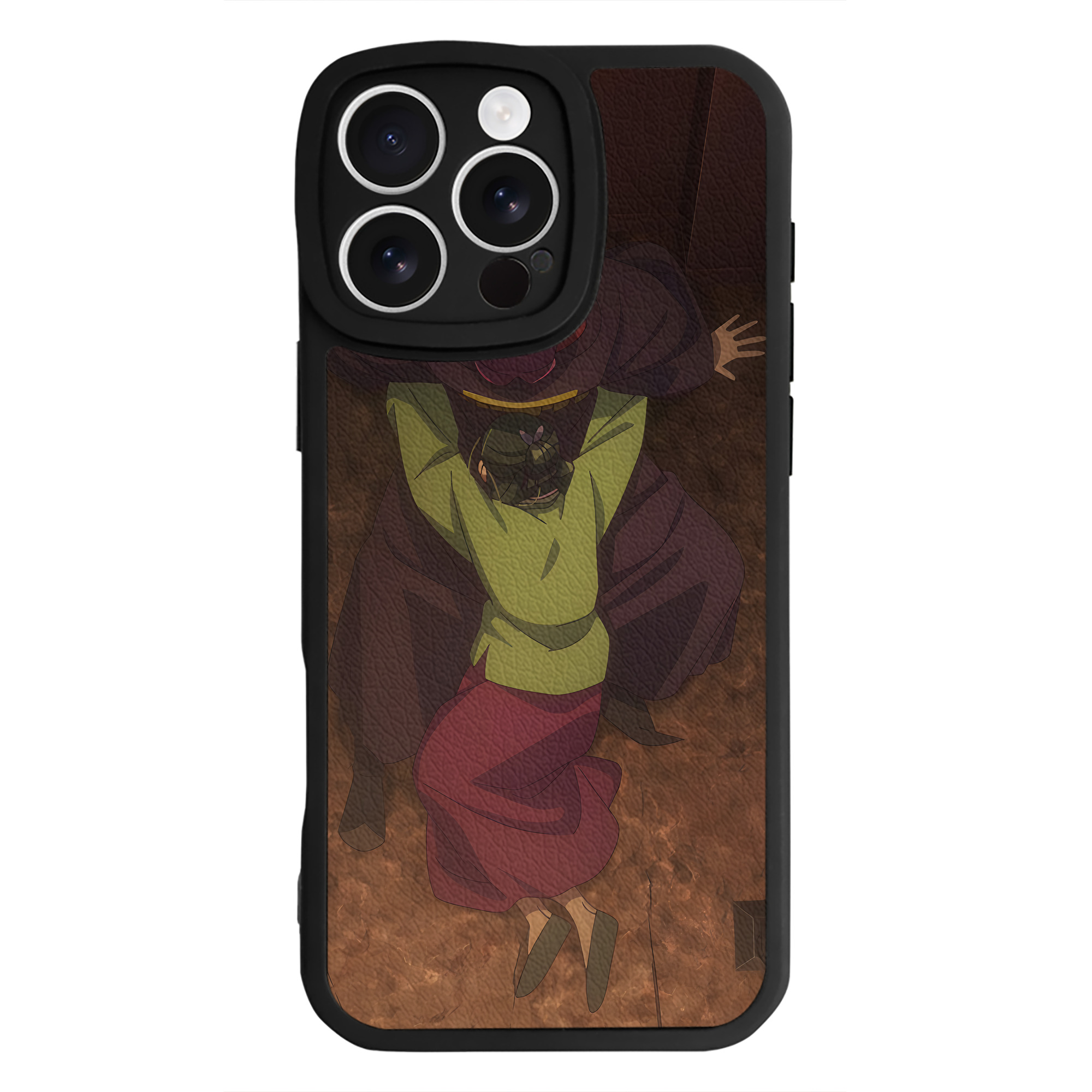 （画像用） 薬屋のひとりごと The Apothecary Diaries 【iPhone 16シリーズ対応】シリコンスマホケース（レザー調） 材質：シリコン